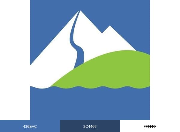 Zell am See-Kaprun brand color palette