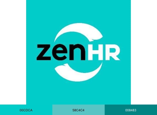 ZenHR brand color palette