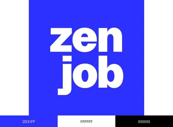 Zenjob brand color palette