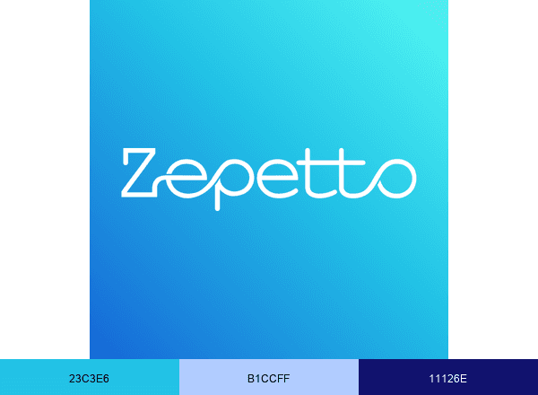 Zepetto Co. 제페토 brand color palette