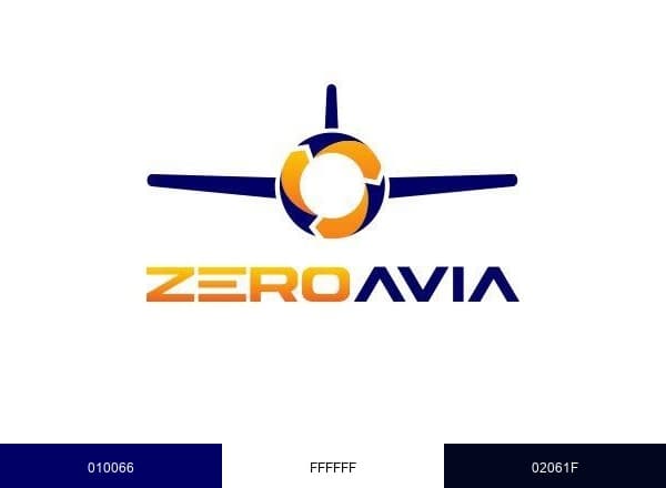 ZeroAvia brand color palette