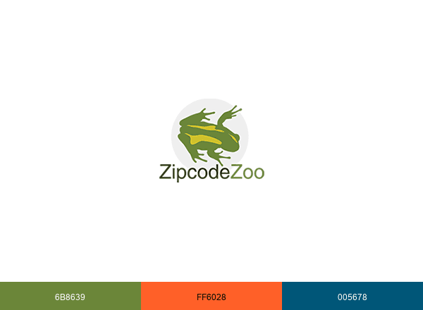 ZipCodeZoo brand color palette