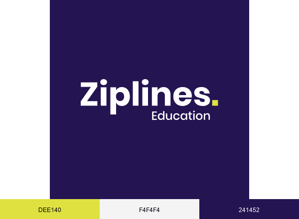 Ziplines Education brand color palette