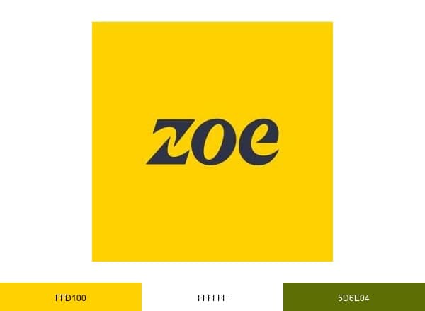 ZOE brand color palette