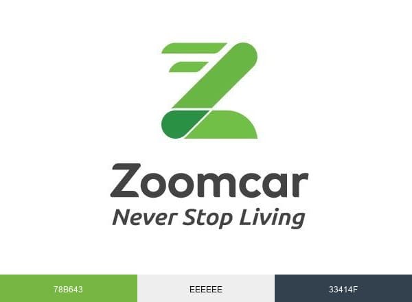 ZoomCar brand color palette