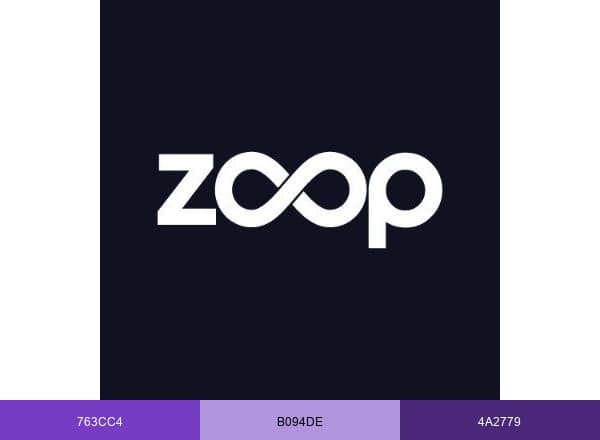 ZOOP brand color palette