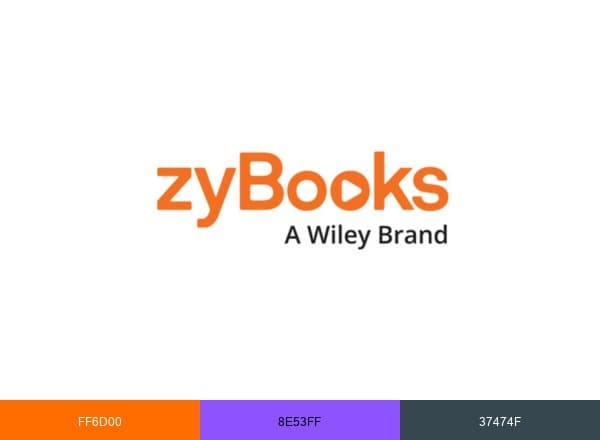 zyBooks brand color palette