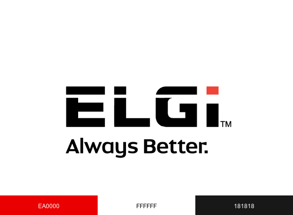 Elgi Equipments Limited brand color palette