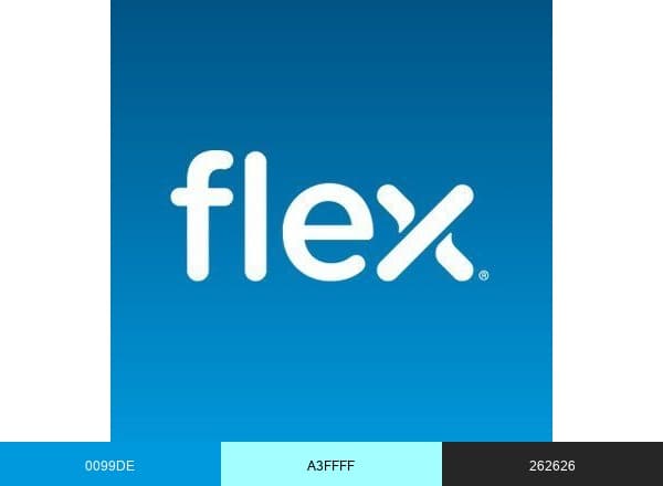 Flex brand color palette
