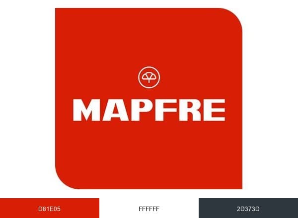 MAPFRE brand color palette